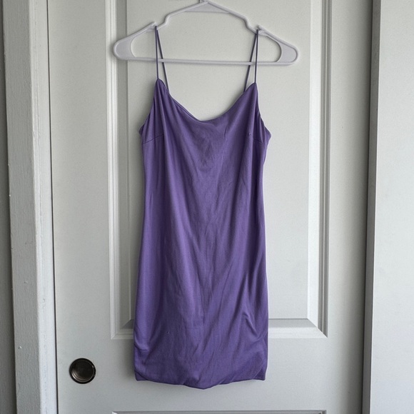 Charlotte Russe Dresses & Skirts - Charlotte Russe purple bodycon mini dress, size S